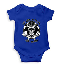 Load image into Gallery viewer, Poker Kids Romper For Baby Boy/Girl-0-5 Months(18 Inches)-Royal Blue-Ektarfa.online
