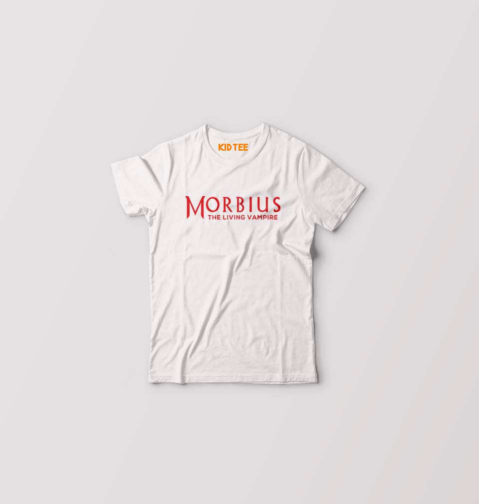 Morbius Kids T-Shirt for Boy/Girl-0-1 Year(20 Inches)-White-Ektarfa.online