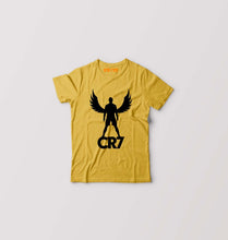 Load image into Gallery viewer, Cristiano Ronaldo CR7 Kids T-Shirt for Boy/Girl-0-1 Year(20 Inches)-Golden Yellow-Ektarfa.online
