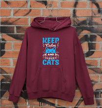 Load image into Gallery viewer, Cat Unisex Hoodie for Men/Women-Maroon-Ektarfa.online
