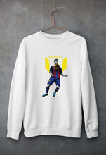Load image into Gallery viewer, Messi Unisex Sweatshirt for Men/Women-S(40 Inches)-White-Ektarfa.online
