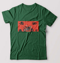Load image into Gallery viewer, Duke T-Shirt for Men-Bottle Green-Ektarfa.online
