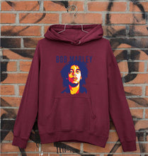 Load image into Gallery viewer, Bob Marley Unisex Hoodie for Men/Women-S(40 Inches)-Maroon-Ektarfa.online
