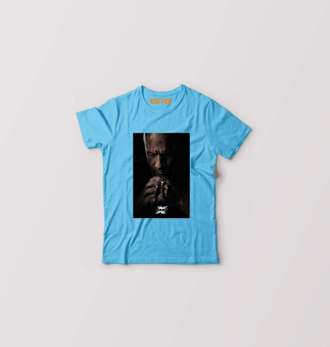 Fast X Vin Diesel Kids T-Shirt for Boy/Girl-Light Blue-Ektarfa.online