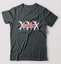Load image into Gallery viewer, xxxtentaction T-Shirt for Men-S(38 Inches)-Steel grey-Ektarfa.online
