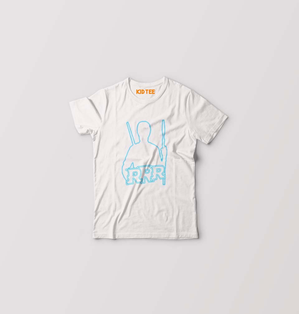 RRR Kids T-Shirt for Boy/Girl-White-Ektarfa.online