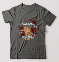 Load image into Gallery viewer, Fuck Patriarchy T-Shirt for Men-Charcoal-Ektarfa.online
