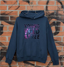 Load image into Gallery viewer, Young Wild Free Unisex Hoodie for Men/Women-Navy Blue-Ektarfa.online
