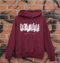 Load image into Gallery viewer, Piano Unisex Hoodie for Men/Women-Maroon-Ektarfa.online
