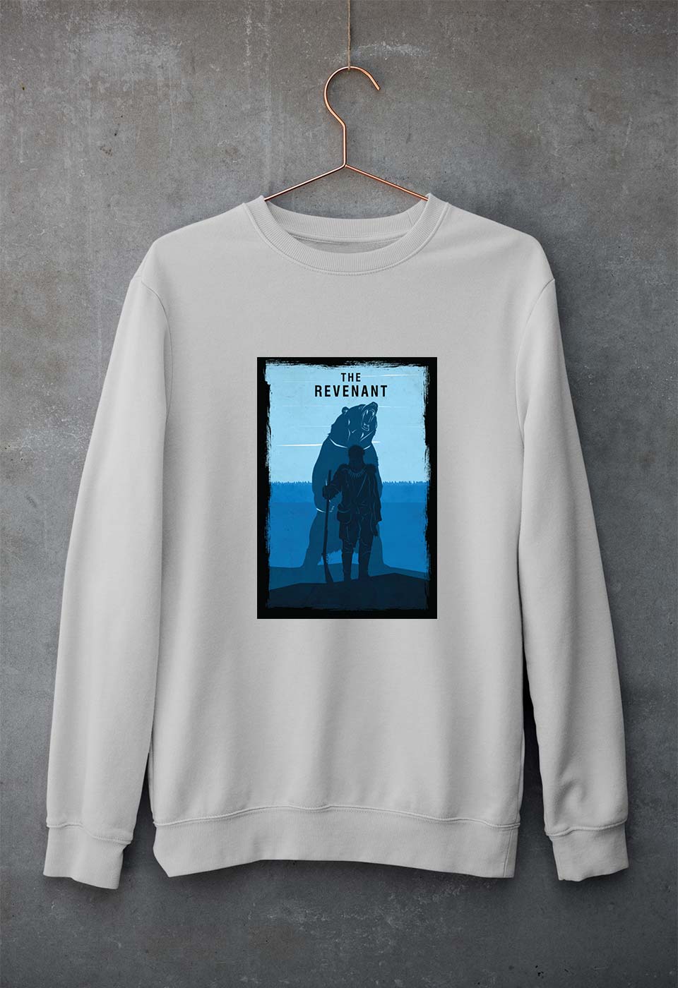 The Revenant Unisex Sweatshirt for Men/Women-Grey Melange-Ektarfa.online