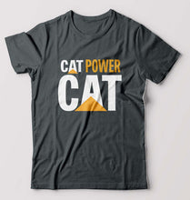 Load image into Gallery viewer, Cat Power T-Shirt for Men-Steel grey-Ektarfa.online
