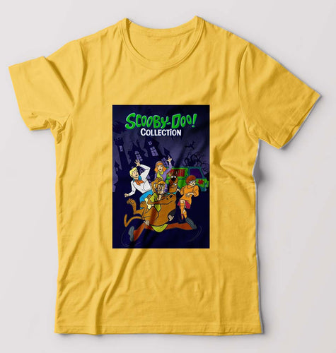Scooby-Doo T-Shirt for Men-Golden Yellow-Ektarfa.online