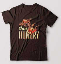 Load image into Gallery viewer, Hungry Dragon T-Shirt for Men-S(38 Inches)-Coffee Brown-Ektarfa.online
