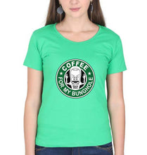 Load image into Gallery viewer, Beavis and Butt-Head T-Shirt for Women-flag green-Ektarfa.online
