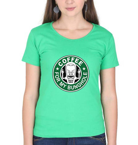 Beavis and Butt-Head T-Shirt for Women-flag green-Ektarfa.online