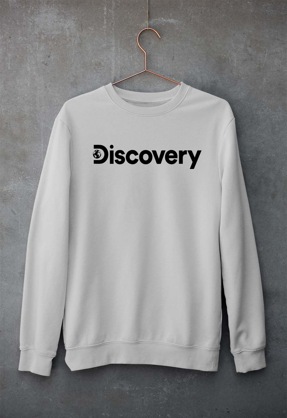 Discovery Unisex Sweatshirt for Men/Women-Grey Melange-Ektarfa.online
