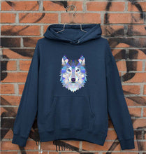 Load image into Gallery viewer, Wolf Unisex Hoodie for Men/Women-S(40 Inches)-Navy Blue-Ektarfa.online
