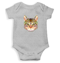 Load image into Gallery viewer, TRIANGLE_CAT Kids Romper For Baby Boy/Girl-0-5 Months(18 Inches)-Grey-Ektarfa.online
