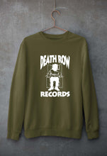 Load image into Gallery viewer, Death Row Records Unisex Sweatshirt for Men/Women-S(40 Inches)-Olive Green-Ektarfa.online
