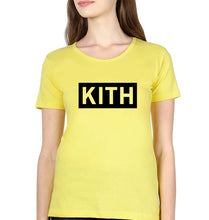 Load image into Gallery viewer, Kith T-Shirt for Women-XS(32 Inches)-Yellow-Ektarfa.online
