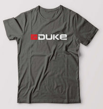 Load image into Gallery viewer, Duke T-Shirt for Men-S(38 Inches)-Charcoal-Ektarfa.online
