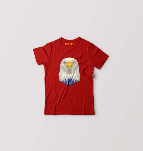 Eagle Kids T-Shirt for Boy/Girl-Red-Ektarfa.online