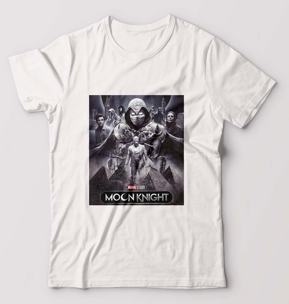 Moon Knight T-Shirt for Men-White-Ektarfa.online