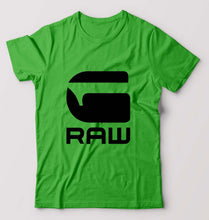Load image into Gallery viewer, G Raw T-Shirt for Men-flag green-Ektarfa.online
