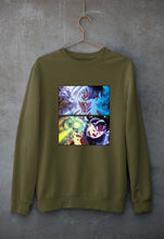 Load image into Gallery viewer, Goku Unisex Sweatshirt for Men/Women-S(40 Inches)-Olive Green-Ektarfa.online
