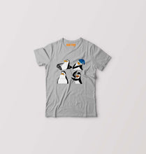 Load image into Gallery viewer, Penguins of Madagascar Kids T-Shirt for Boy/Girl-Grey-Ektarfa.online

