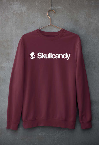 Skullcandy Unisex Sweatshirt for Men/Women-Maroon-Ektarfa.online