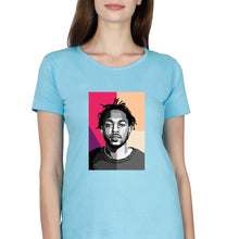 Load image into Gallery viewer, Kendrick Lamar T-Shirt for Women-Light Blue-Ektarfa.online
