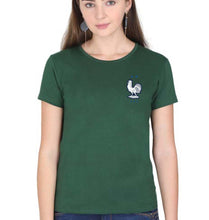 Load image into Gallery viewer, France Football T-Shirt for Women-Dark Green-Ektarfa.online
