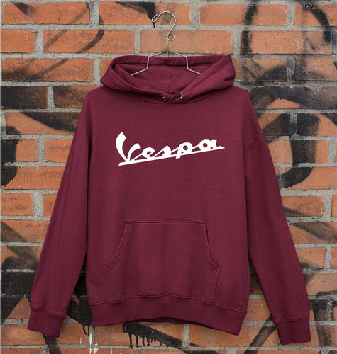 Vespa Unisex Hoodie for Men/Women-Maroon-Ektarfa.online