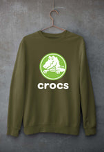 Load image into Gallery viewer, Crocs Unisex Sweatshirt for Men/Women-Olive Green-Ektarfa.online
