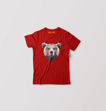Load image into Gallery viewer, Bear Kids T-Shirt for Boy/Girl-0-1 Year(20 Inches)-Red-Ektarfa.online
