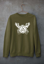 Load image into Gallery viewer, Linkin Park Unisex Sweatshirt for Men/Women-S(40 Inches)-Olive Green-Ektarfa.online
