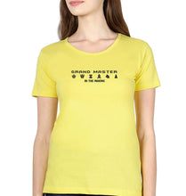 Load image into Gallery viewer, Grand Master Chess T-Shirt for Women-Yellow-Ektarfa.online
