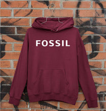Load image into Gallery viewer, Fossil Unisex Hoodie for Men/Women-S(40 Inches)-Maroon-Ektarfa.online
