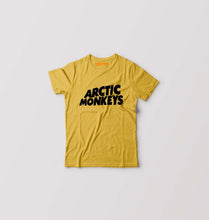 Load image into Gallery viewer, Arctic Monkeys Kids T-Shirt for Boy/Girl-Golden Yellow-Ektarfa.online

