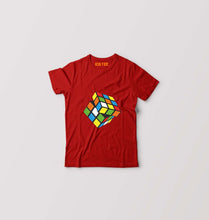 Load image into Gallery viewer, Rubik&#39;s Cube Kids T-Shirt for Boy/Girl-0-1 Year(20 Inches)-Red-Ektarfa.online
