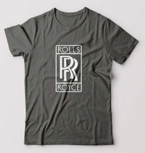 Load image into Gallery viewer, Rolls Royce T-Shirt for Men-S(38 Inches)-Charcoal-Ektarfa.online
