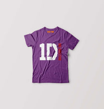Load image into Gallery viewer, One Direction Kids T-Shirt for Boy/Girl-Purple-Ektarfa.online
