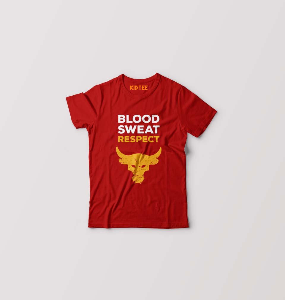 Blood Sweat Respect Gym T Shirt for Boy Kids T Shirt Online India Ektarfa.online