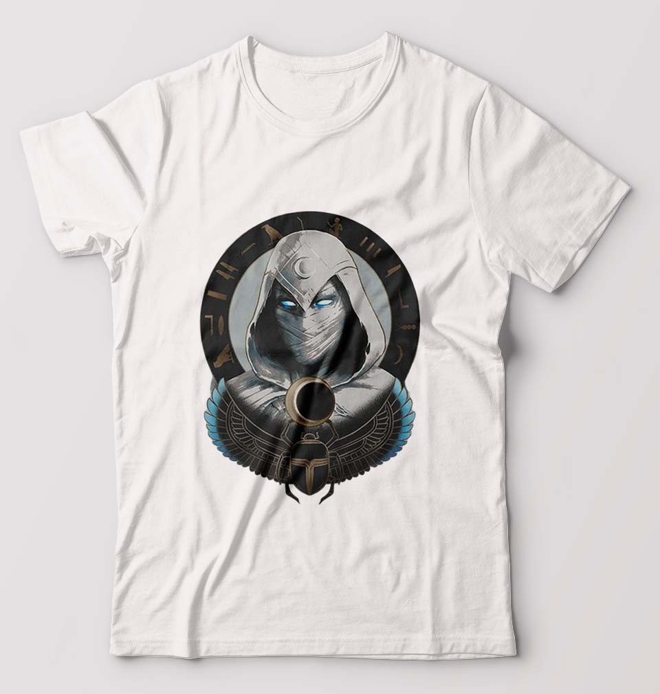 Moon Knight T-Shirt for Men-White-Ektarfa.online