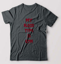 Load image into Gallery viewer, Gym T-Shirt for Men-Steel grey-Ektarfa.online
