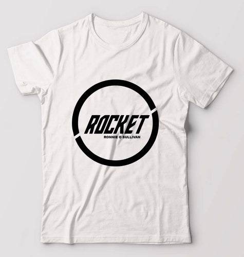 Ronnie O'Sullivan Snooker T-Shirt for Men-White-Ektarfa.online