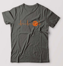 Load image into Gallery viewer, NBA Basketball T-Shirt for Men-Charcoal-Ektarfa.online
