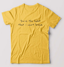 Load image into Gallery viewer, Louis Tomlinson T-Shirt for Men-S(38 Inches)-Golden Yellow-Ektarfa.online
