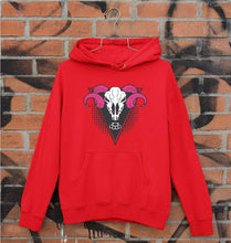 Load image into Gallery viewer, Ram Skull Unisex Hoodie for Men/Women-Red-Ektarfa.online
